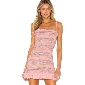 Lovers + Friends Pink Mini Dress